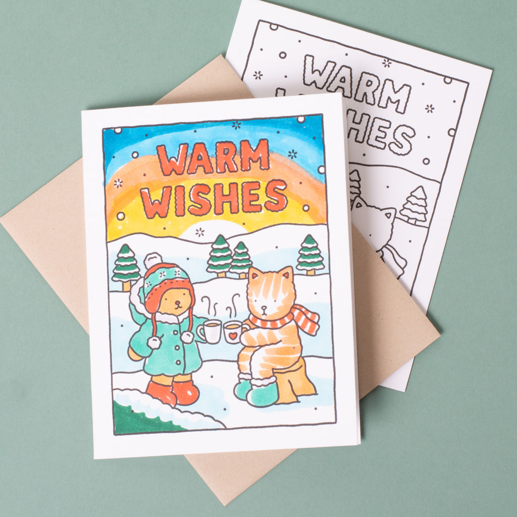 Warm Wishes Holiday Card