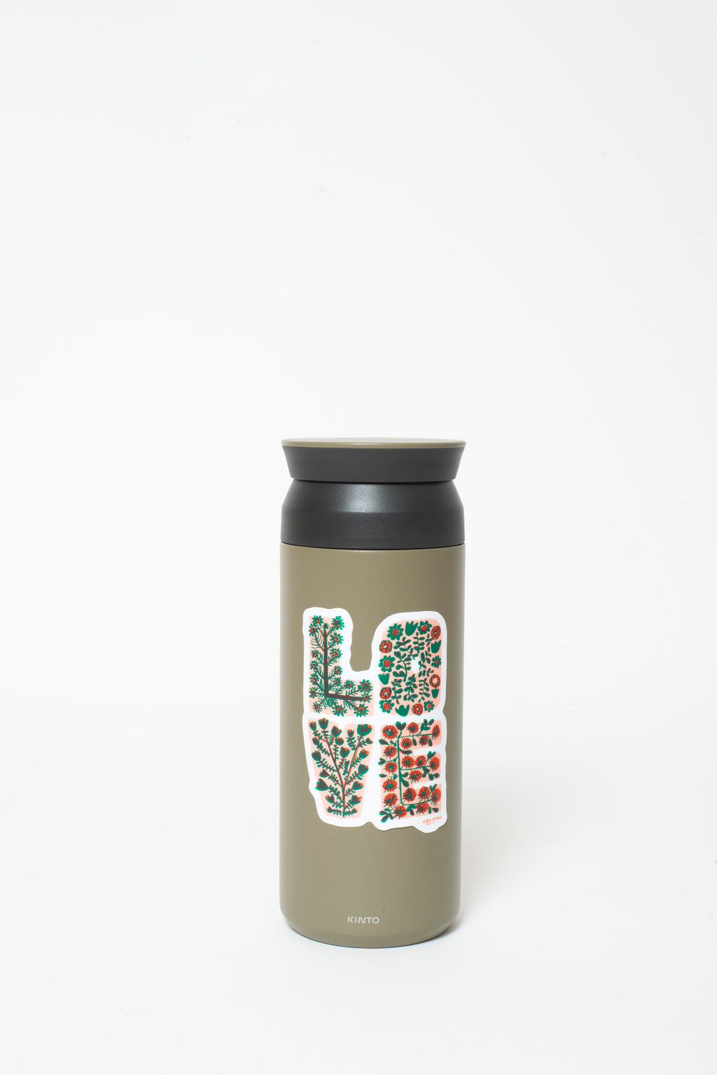Floral Love Letters Vinyl Sticker
