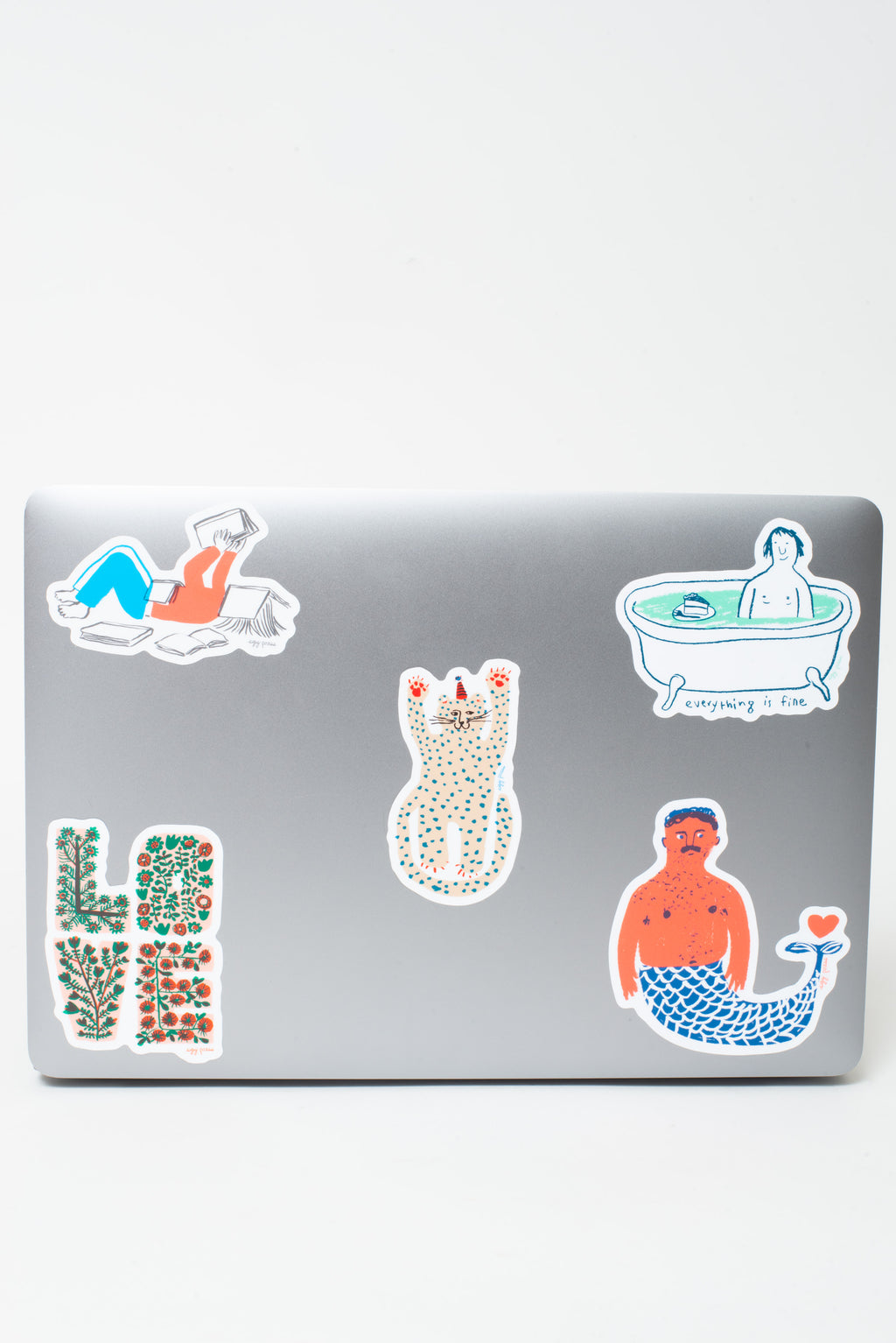 Party Cheetah Vinyl Sticker