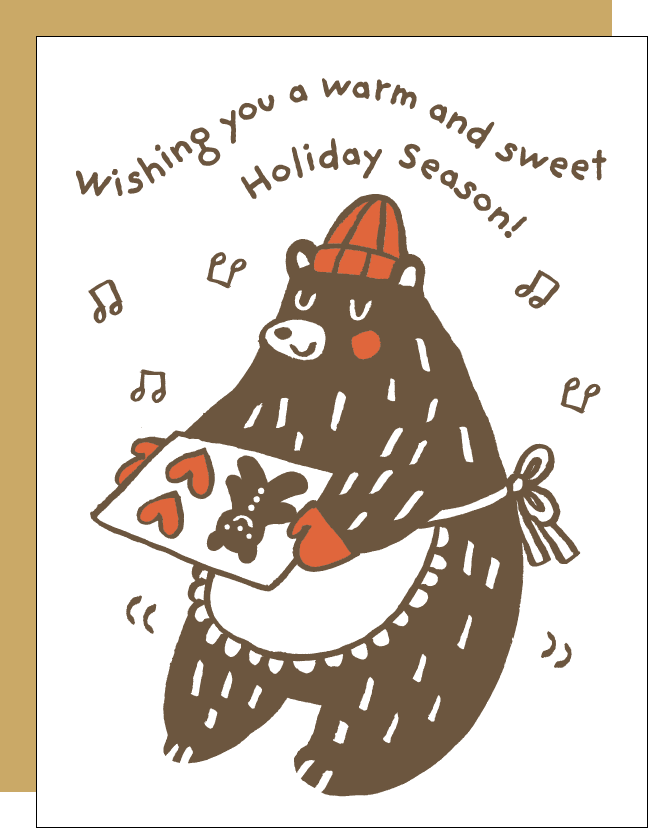 Baking Bear Holiday Wishes
