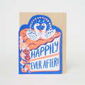 Wedding Cake Letterpress Greeting Card