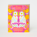 Fabulosity Birthday Spaniels Letterpress Greeting Card