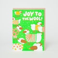 Joy To The Wool Sheep Holiday Card