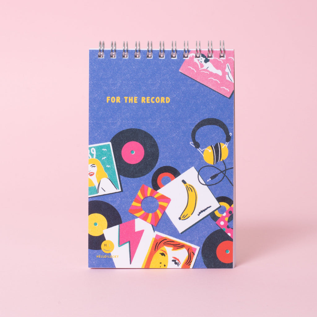 For The Record 4x6" Spiral Notebook Blank