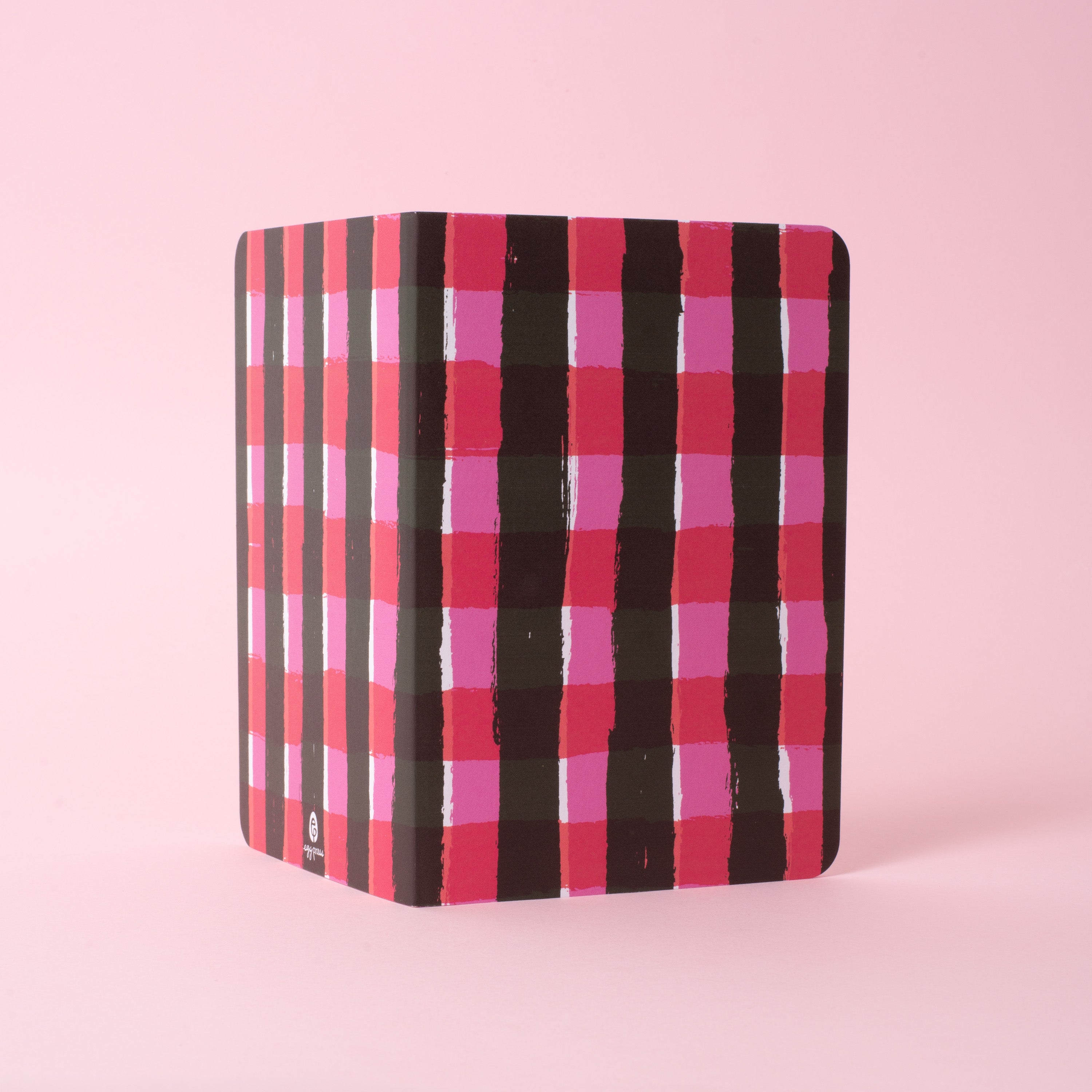 Big Gingham B6 Blank Notebook