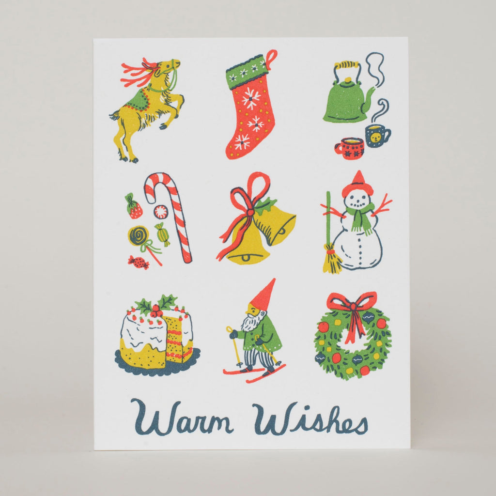 Warm Wishes Charms Holiday Card