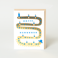 Hanukkah Menorah Worm