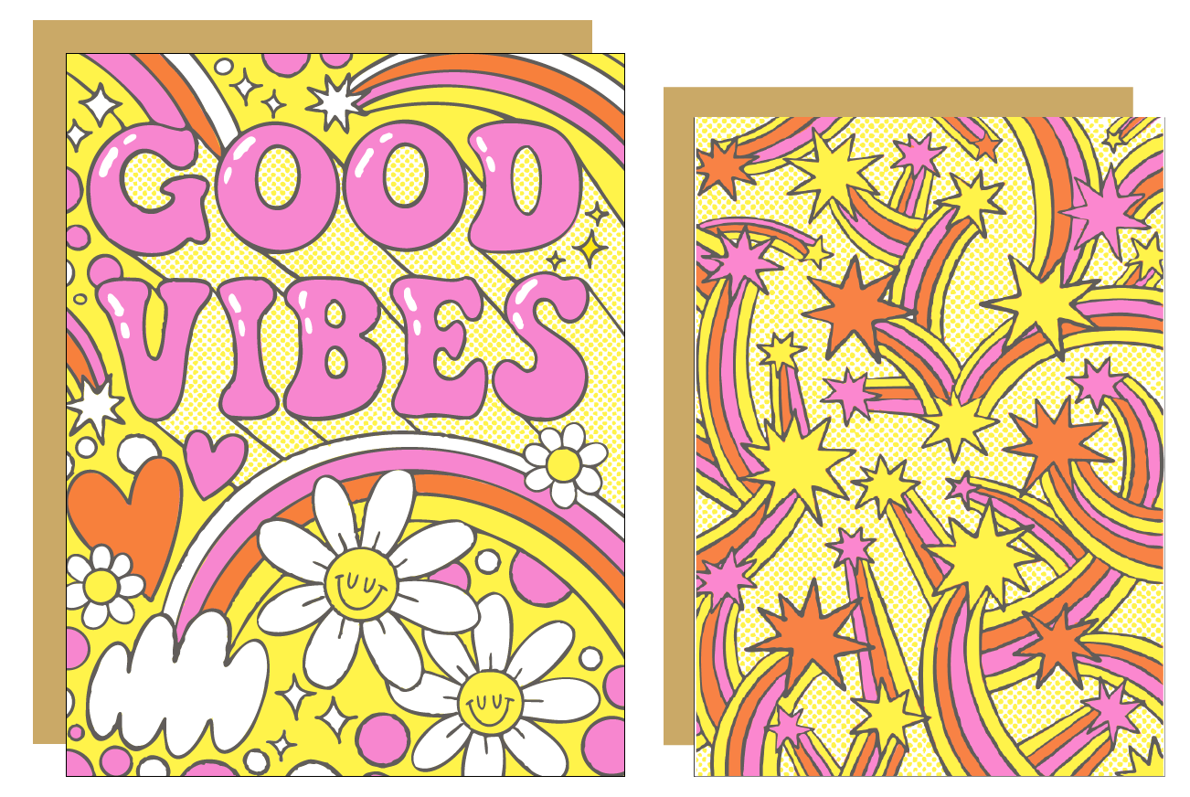 Write Me Back! Pen Pal Kit (Good Vibes)