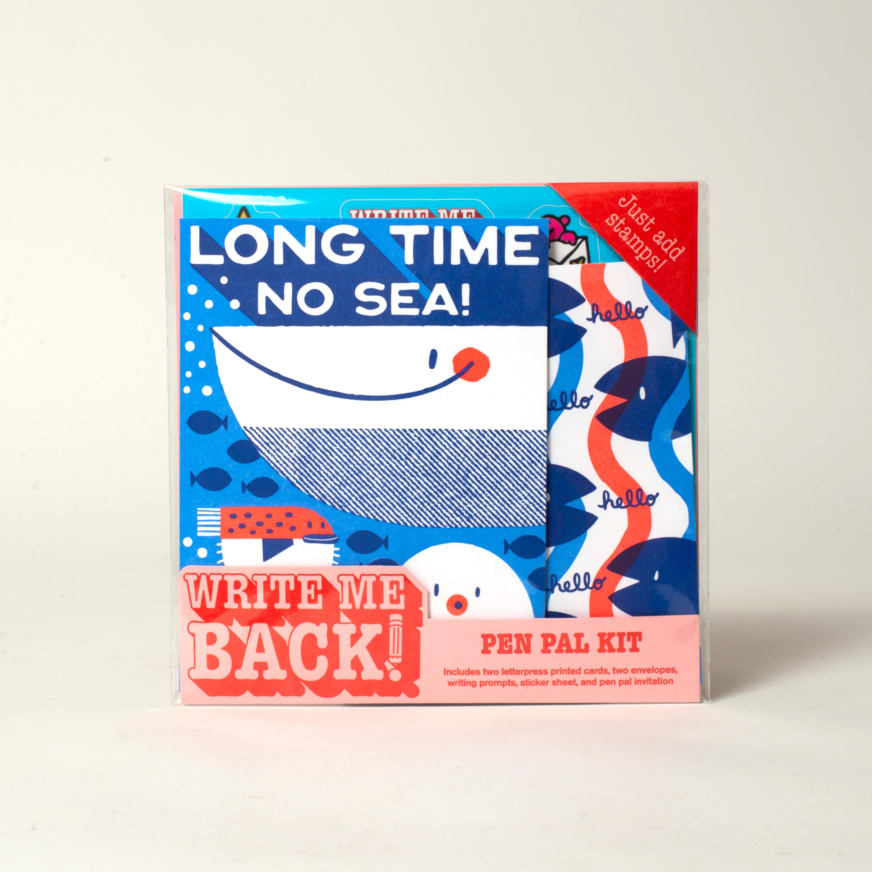 Write Me Back! Pen Pal Kit (Long Time No Sea)