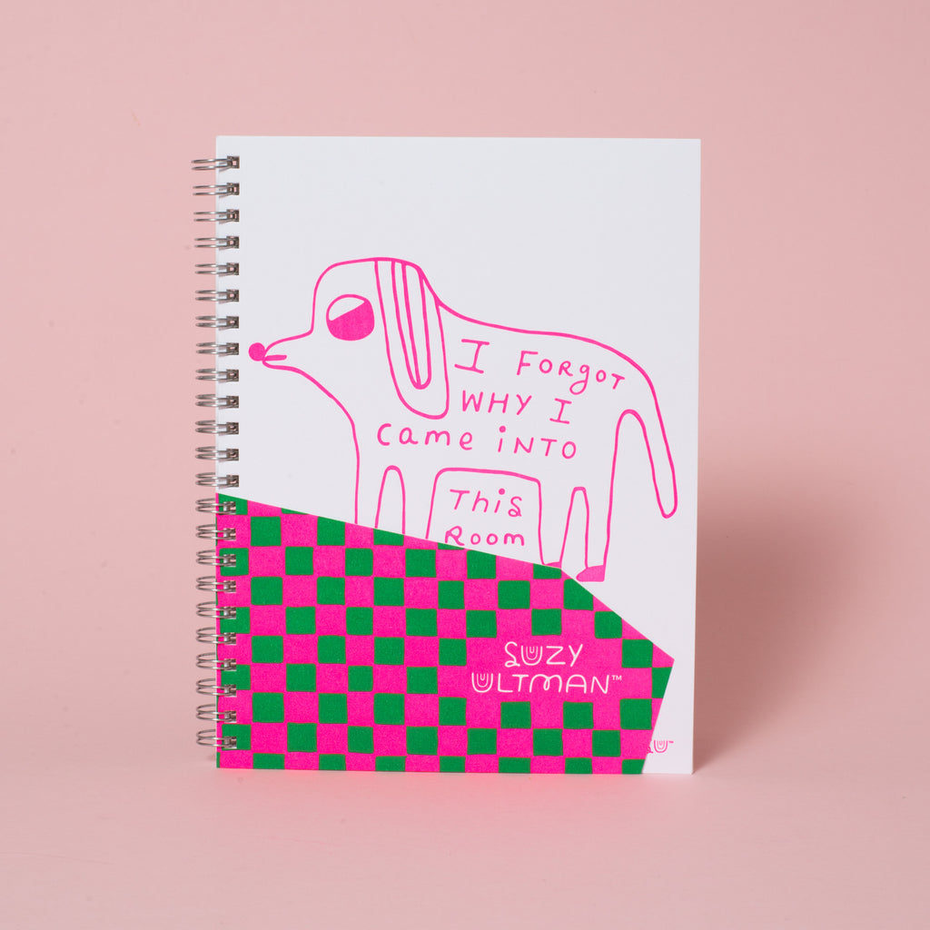 Lost Dog Letterpress Notebook by Suzy Ultman