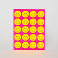 Smileys Blank Letterpress Greeting Card